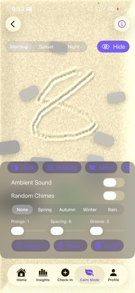ASD Calm AI product screen 13